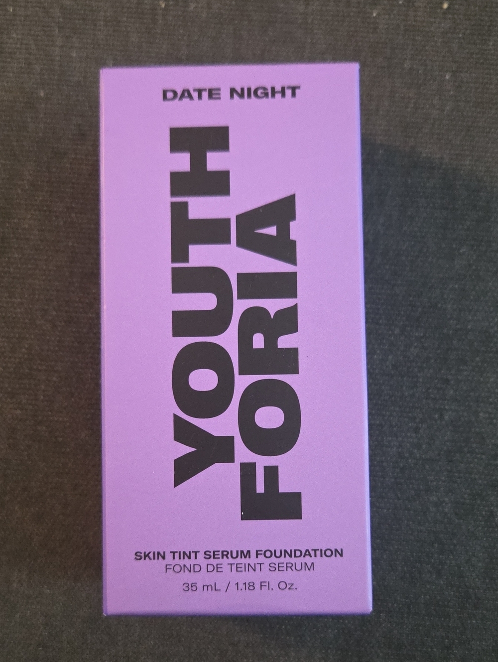 Youth Foria Date Night Skin Tint Serum Foundation — Purple